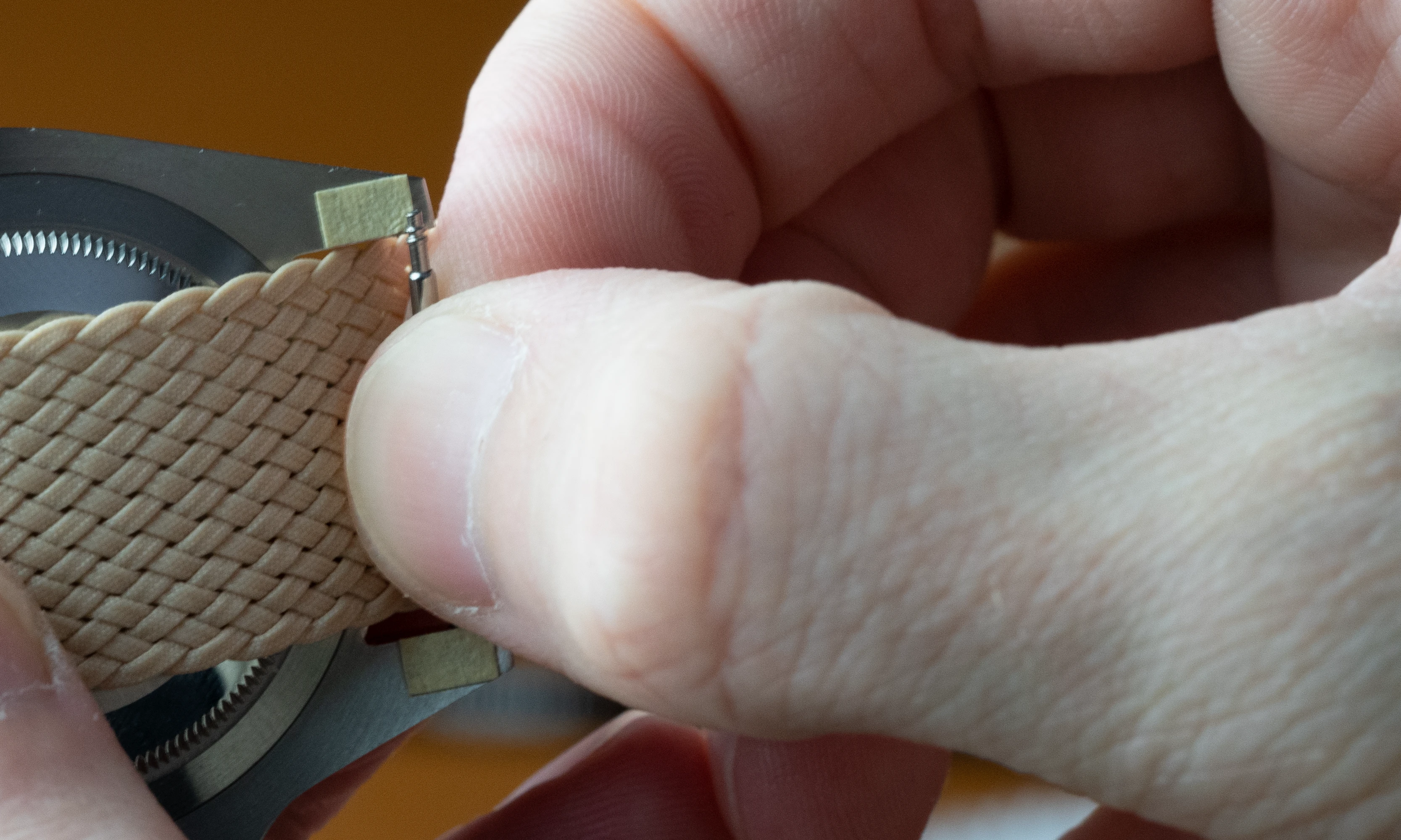 Attaching new strap step by step